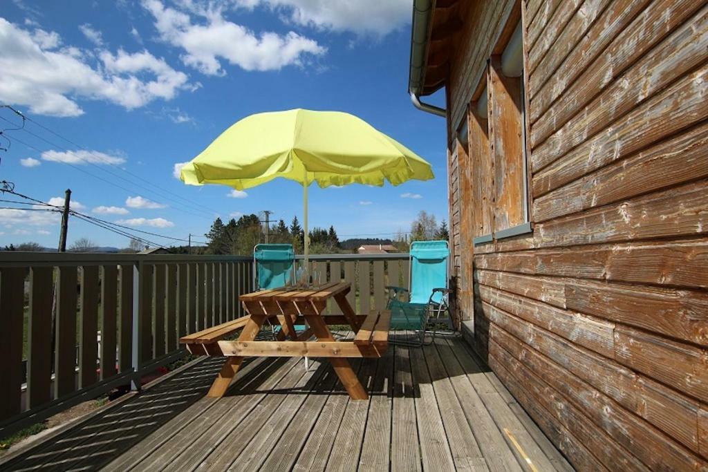 Chalet De Crouzillac Tence Exterior foto
